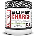 Labrada SUPER CHARGE Pre-Workout (L-Arginine, L-Citrulline Malate, Beta Alanine, Caffeine Anhydrous, Ashwagandha Extract, Zinc, 63 Servings) - 315g (Green Apple)
