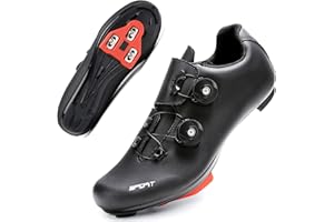 JEVRITE Women Cycling Shoes Road Bike Riding Shoes SPD Indoor Outdoor Cycling Shoes with Look Delta Cleats