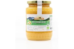 Le miel brut BIO d'ImkerPur, non filtré, non centrifugé ou chauffé, contient du pollen de fleurs, de la cire d'abeille, de la propolis, du pain d'abeille et de la gelée royale