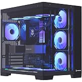 GamePower Warcry Pulse 4x12Cm ARGB Fan Temperli Cam ATX 650W 80+ Bronze Gaming Kasa