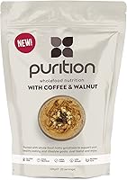 Purition Coffee & Walnut High Protein Premium Protein Powder for Smoothies and Breakfast Shakes