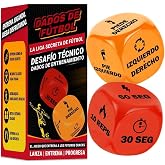 Football Training Dice (2-Pack) - Fun Game for Practicing Football Skills