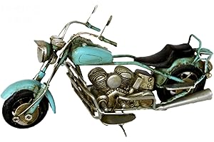 Keyhome Modellino da Collezione Decorativo Moto Scala 1:18 Idea Regalo Vintage