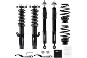 ‎MAXPEEDINGRODS maXpeedingrods Gewindefahrwerk 24-stufig Dämpfung einstellbar für BMW E46 328i 320i 325i 330i