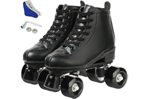 XUDREZ Pattini a rotelle Pattini a doppia fila Pattini a rotelle regolabili Pattini a rullo per adulti per interni ed esterni