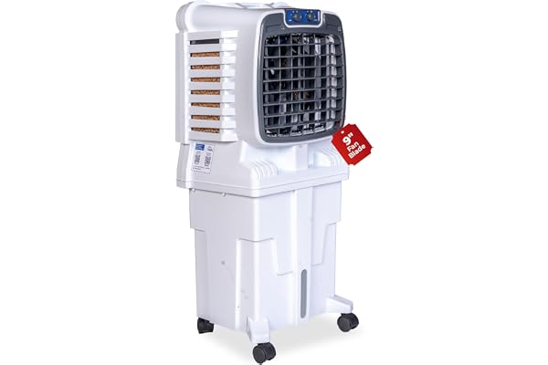 Arizona 9 Personal Air Cooler | India’s First 9-Inch Blade Cooler | 2600 RPM | 2200 m³/hr Delivery | 5 Ft Air Throw | 3-Side