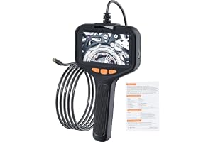 Industrial EndoScope Camera Dual Lens Inspection Camera med ljus 10m 32,8ft IP67 Vattentät flexibel kabelavloppskamera 1080p