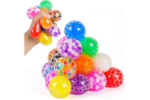 Ainiv 24PZ Squishy Ball,Palline Antistress da Impastare,Squeeze Toy,Palla da Stress, Antistress Fidget Toys, Mini Giocattoli Antistress da Spremere Morbidi, Regalo di Natale e Regalini