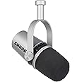 Shure MV7 USB Microfono per podcasting, registrazione, streaming e giochi, uscita delle cuffie integrate, Mic Dynamic USB/XLR