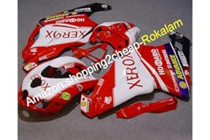ROKALAM Motorrad-Verkleidungs-Kit für Ducati 999 749 999s 749R 2005 2006 749s 999R 05 06 Verkleidungsteile (Spritzguss)