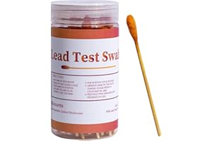 pologmase Lead Test Kit for Dishes | Set of 30 Cotton Swab for Testing House Paint and Metal - Sensitive Lead Check Test Kit for House Paints, Metal, Dishes, and Other Painted