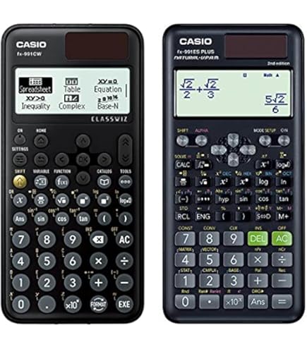 To English Casio Fx-991ES PLUS Standard Scientific Calculator (2nd