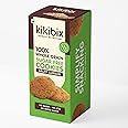 Kikibix Salty Ajwain Multigrain Biscuit for Diabetics | High Fibre Digestive Cookies | No Maida, No Refine Sugar | Sweet & Salty | Chai Time Snacks | Tasty & Heal50thy Snacks for All | 130gm