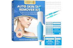 JIUYUANCHUNJJ Stielwarzen Entferner, Stielwarzen Entfernen Schnell Kit, Skin Tag Removal Kit, Wirksam & Sicher gegen Stielwarze für Zuhause, Hautanhängsel Entfernen für Hals, Achseln, fuß & Körper