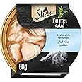 Sheba Cat Food Sustainable White Fish Filets, this Exquisite Sheba Wet Food is made for Reliable Smooth Consumption & Enriched with the Necessary Nutritional Requirements for Your Cats, Dome 60g