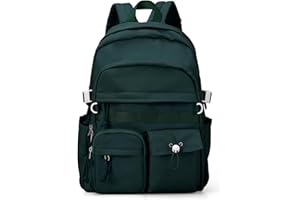 HYC00 Backpack for School Girls Backpack Womens School Bags for Girls Secondary School, Lightweight School Bag Casual Daypack College Laptop Backpack Bookbag Schoolbag Women Travel Rucksack Work Bag