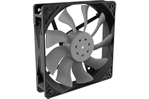 Akasa OTTO SF12, opatentowany wentylator obudowy o konstrukcji antywibracyjnej, wodoodporny wentylator PWM IP68, zdejmowana rama, przemysłowy wentylator chłodzący 120 mm do obudowy, radiatorów i zastosowań o dużej wytrzymałości, AK-FN110