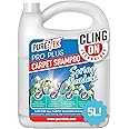 Pure Tek Carpet Cleaner Shampoo 5L - Carpet Stain Removers Cleaning Solution with Pet Urine/Odour Eliminator, Detergent Powder/Foam Alternative, Heavy Duty Shampooing Liquid, Works with All Machines