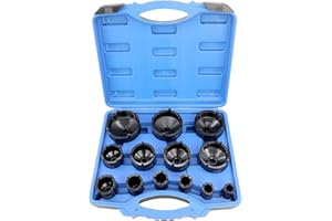 DPTOOL Juego de tuercas de husillo, juntas esféricas, contratuerca de eje, quitar bloqueo para tuercas de ranura KM, 4 dientes exteriores, 1/2 pulgadas, 21,5 mm, 25 mm, 30 mm, 32,5