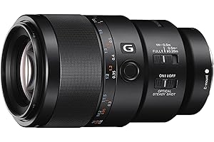 Sony FE 90 f/2.8 G - Full-Frame, Macro, Rango Medio, Objetivo Prime (SEL90M28G)