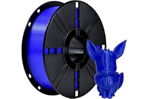 IBOSS Filament PLA Plus (PLA+) 3D 1,75 mm, filament PLA Plus, précision dimensionnelle +/- 0,02 mm, bobine de 1 kg (2,2 lbs) - Filament d'impression 3D pour imprimante 3D, bleu marine