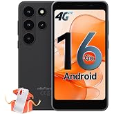 Ulefone Note 22 Android Smartphones 16 Go, 20GB+32GB/SD-2TB, 2MP Camera, 3000mAh Replaceable Battery Mobile Phone Mini Smartp