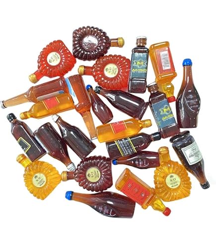 30 Mini Bouteilles De Vin En Résine - Décoration Maison De Poupée Et DIY - HRASY