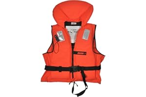 Lalizas Gilets de Sauvetage 100 N; CE ISO 12402-4 Certification (2.4 pour l'adulte - 90+ kg)