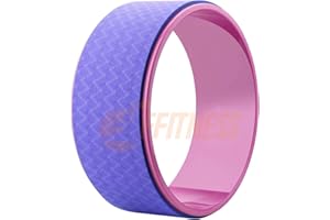 FFITNESS Body Dharma Yoga Wheel | Cerchio Roller Anello per Allenamento Pilates Fitness Workout Gym Ginnastica | Superficie Antiscivolo