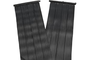 LOWENERGIE Solar Thermal Swimming Pool Heating Mat Hot Water Free Energy Saving Sun Pool Heater Kit Warm. Mat only (1, 0.66 x 6M)