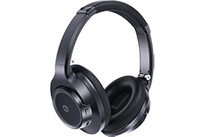 Falebare Headphones Wireless Bluetooth, Wireless Headphones Over Ear, 70H Playtime Bluetooth Headphones Over Ear with Microphone, Over Ear Headphones with 6 EQ Modes, headphone for laptop/gym/pc/tv