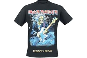 AWDIP Officiel Iron Maiden Eddie on Bass T-Shirt