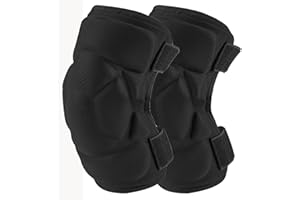 Lokorus 2Pcs Knee Pads for Excercise,Protective Knee Pad for Work,Thick Sponge Anti-Slip Kneepads for Running,Dancing,Fitness