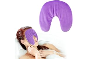 COEKI Face Heating Mask for Sinus, Migraine Relief Cap, Headache Relief Cap Microwavable Warm Compress Heating Pad Relief, Reusable Odorless Headache Hat for Tension Headache, Sinus Pressure