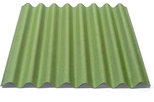 ONDULINE Lastra Copertura 100x76cm ondulata Impermeabile Tetto Box casetta EASYLINE