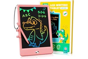 KOKODI Kids Toy LCD Drawing Tablet,8.5-Inch Magnetic Drawing Pad for 3 4 5 6 7 8 Year Old Girls Boys,Learning Educational Sensory Toys Doodle Board,Kids Travel Learning Toys Birthday Gift