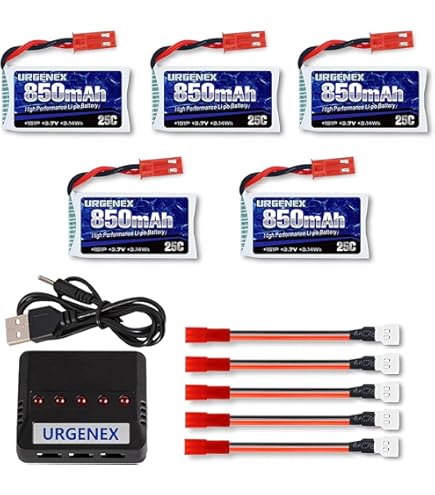 Hubsan Ersatzakku 3,7V 240mAh Li-Po - Für RC UFO U816A Drohne & Hubsan X4 Modelle