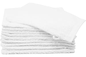 Zollner set med 10 tvätthandskar, 16x21 cm, 100% bomull, 450 g/m²