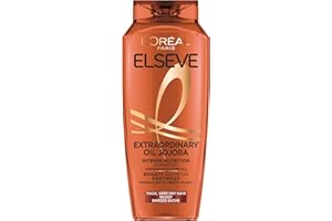 ‎L'ORÉAL L'Oreal Paris Hair Care Elseve Magiczna Moc Olejków Bogaty Szampon Odżywczy Z Olejkiem Z Jojoby 400 Ml