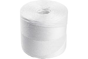 Wihedü Paketschnur PP 900m 2kg Gewicht Reißkraft 50kg, weiß