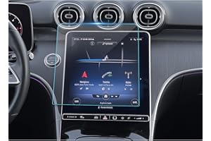 BIBIBO Vetro Temperato Protezione Schermo Compatibile con Mercedes Benz C Klasse W206 2021-2023, GPS Navigatore Display Pellicola Protettiva 11,9 Pollici Durezza Antigraffio 9H Scratch Resistant