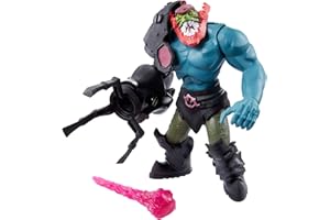 Masters of the Universe - He-Man y The, Personaje Taladro Jaw articulado con Potente Movimiento de sujeción y Accesorios, Juguete para niños 4 + años, HBL69