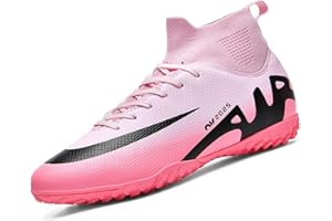 AMLCWZ Botas de fútbol para Hombre Botas de fútbol Profesional al Aire Libre Botas de fútbol para Adolescentes Botas de fútbol para niños para césped Artificial Zapatos de Partido Profesional AG