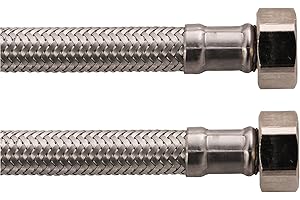 Sanitop-Wingenroth 19128 9 wąż armaturowy do podłączenia kranu | narzuta 3/8 cala x 3/8 cala x 200 mm | wąż elastyczny | wąż łączący | wąż przyłączeniowy armatura | 19128 9