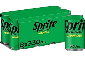 Sprite Can Zero 330 ml (Pack of 8)