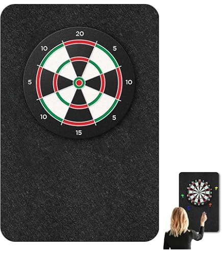 Dartbord Backing Muurbeschermer 60x60x1,2cm Wandtegels