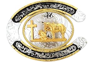 STARBRILLIANT Vintage Retro Nodo Celtico Fibbia Per Cintura Da Uomo Semplice Cowboy Fibbia Serpente In Bronzo Large