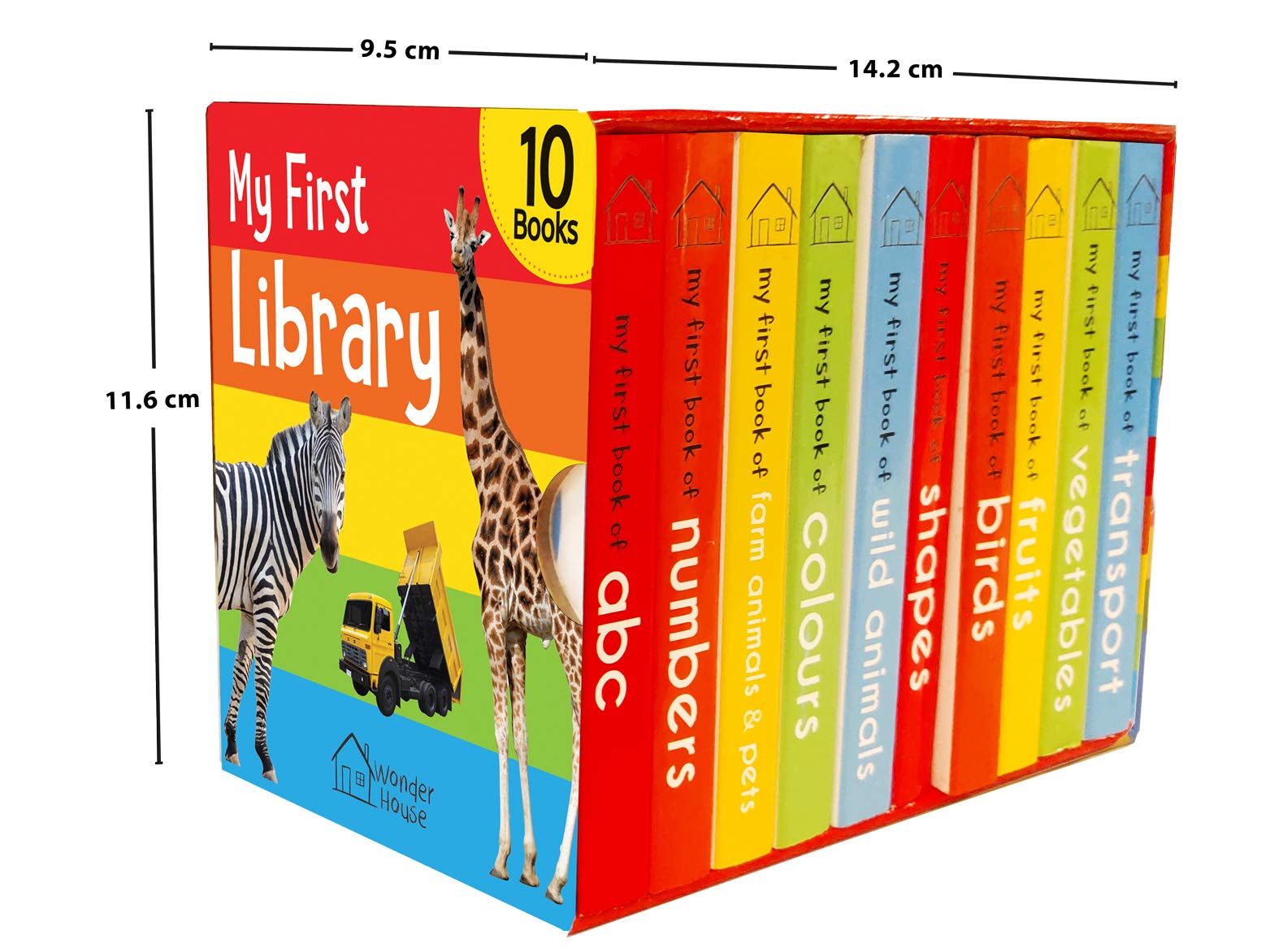 My First Library: Boxset of 10 Board Books for Kids - Image 6