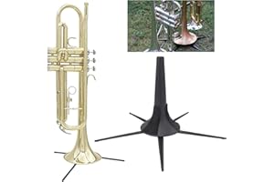 DILWE Supporto per Tromba a 5 Gambe - ABS e Lega di Zinco, Pieghevole