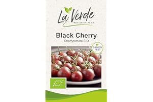 LA VERDE MEIN GARTEN UND ICH. Black Cherry BIO Tomatensamen